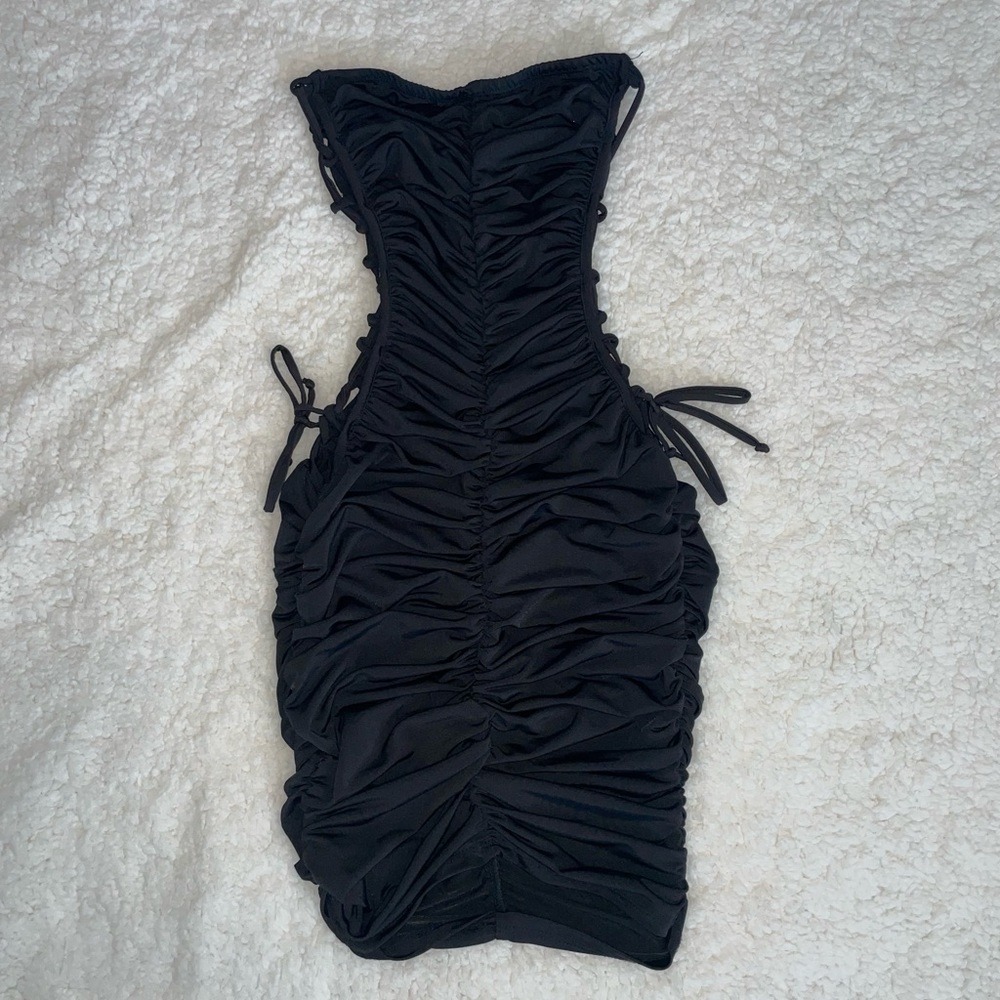 Cut out mini dress